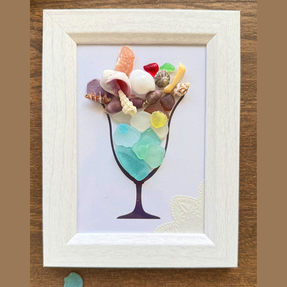 Sea glass art class