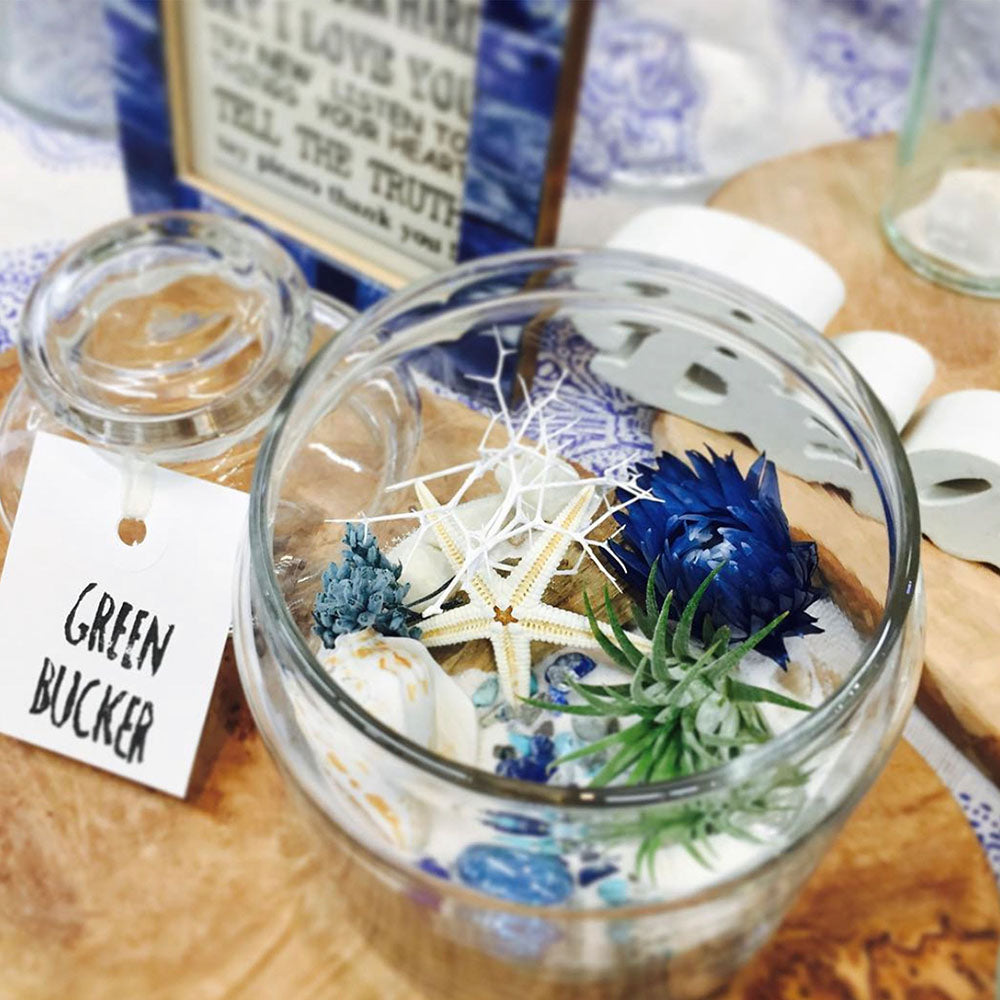 Dried Flower Terrarium Workshop