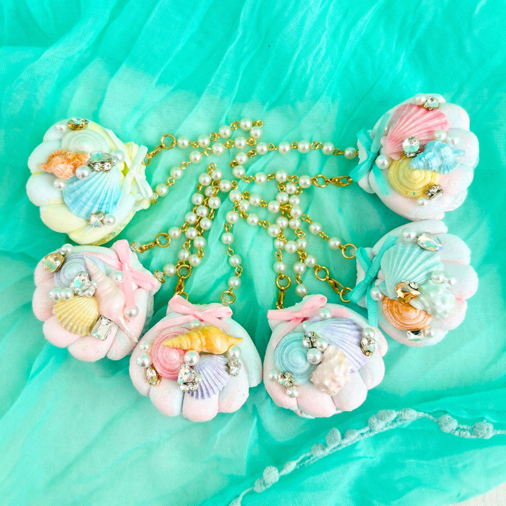Seashell Macaron Bag Charm Workshop