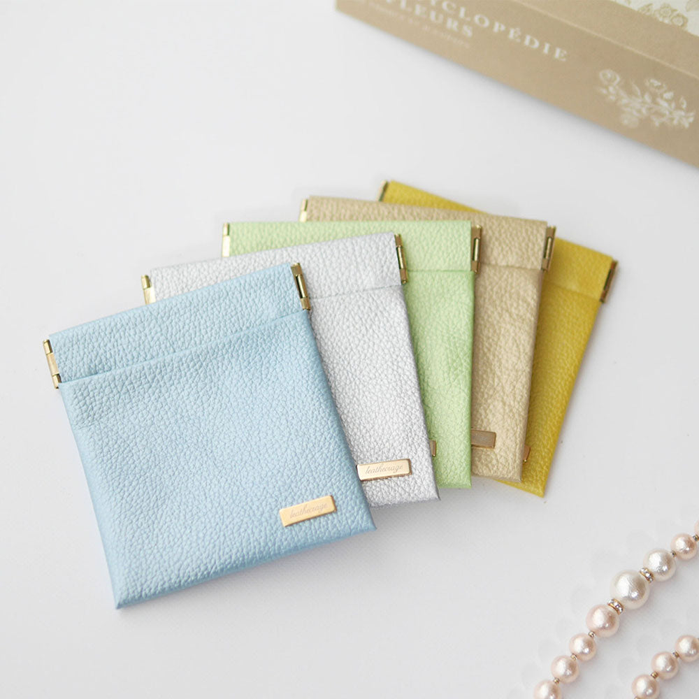 Genuine Leather Spring Pouch Workshop